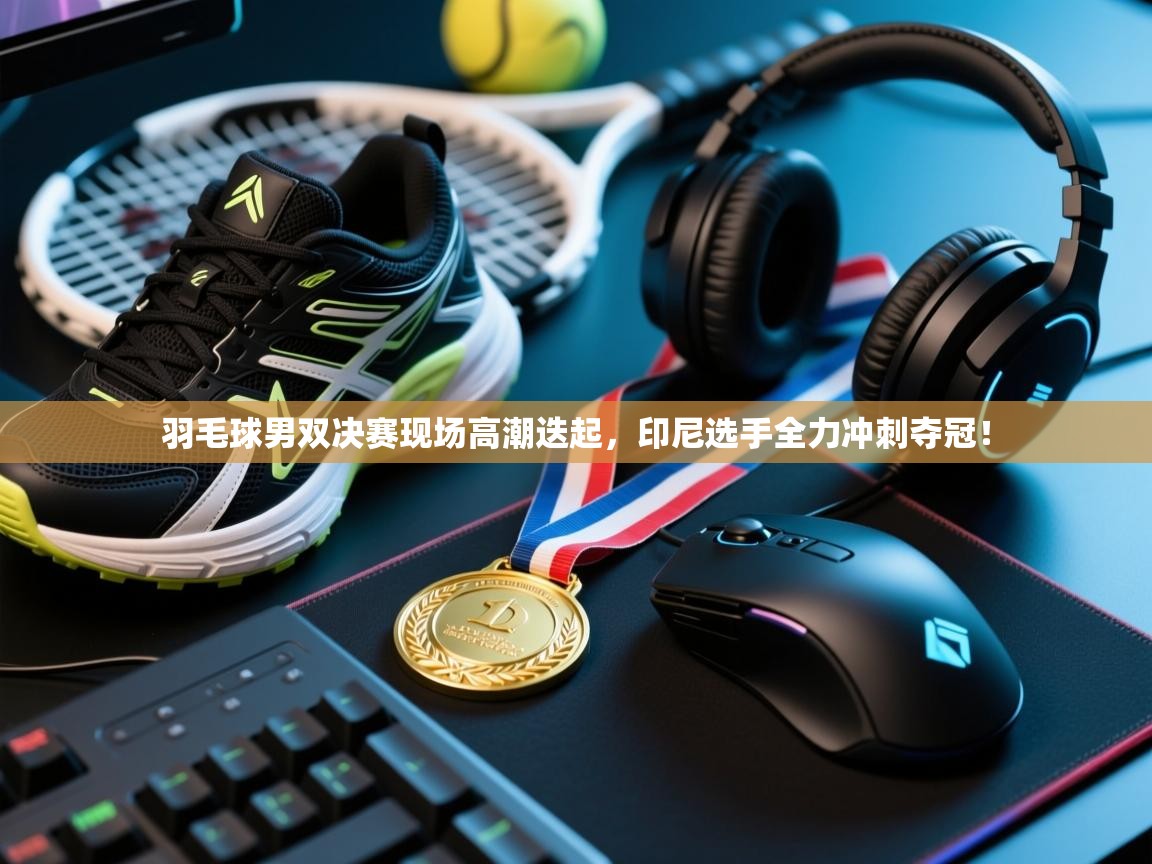 羽毛球男双决赛现场高潮迭起，印尼选手全力冲刺夺冠！  第1张